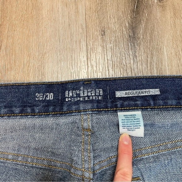 Urban Pipeline Jeans Men’s 36 X 30 Regular Fit Straight Leg Blue Med Wash Denim - Picture 3 of 14
